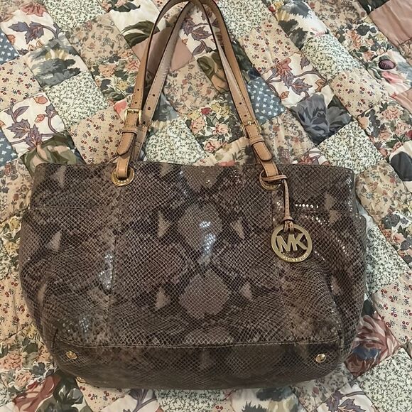 Michael Kors reptile leather  - Picture 1 of 11